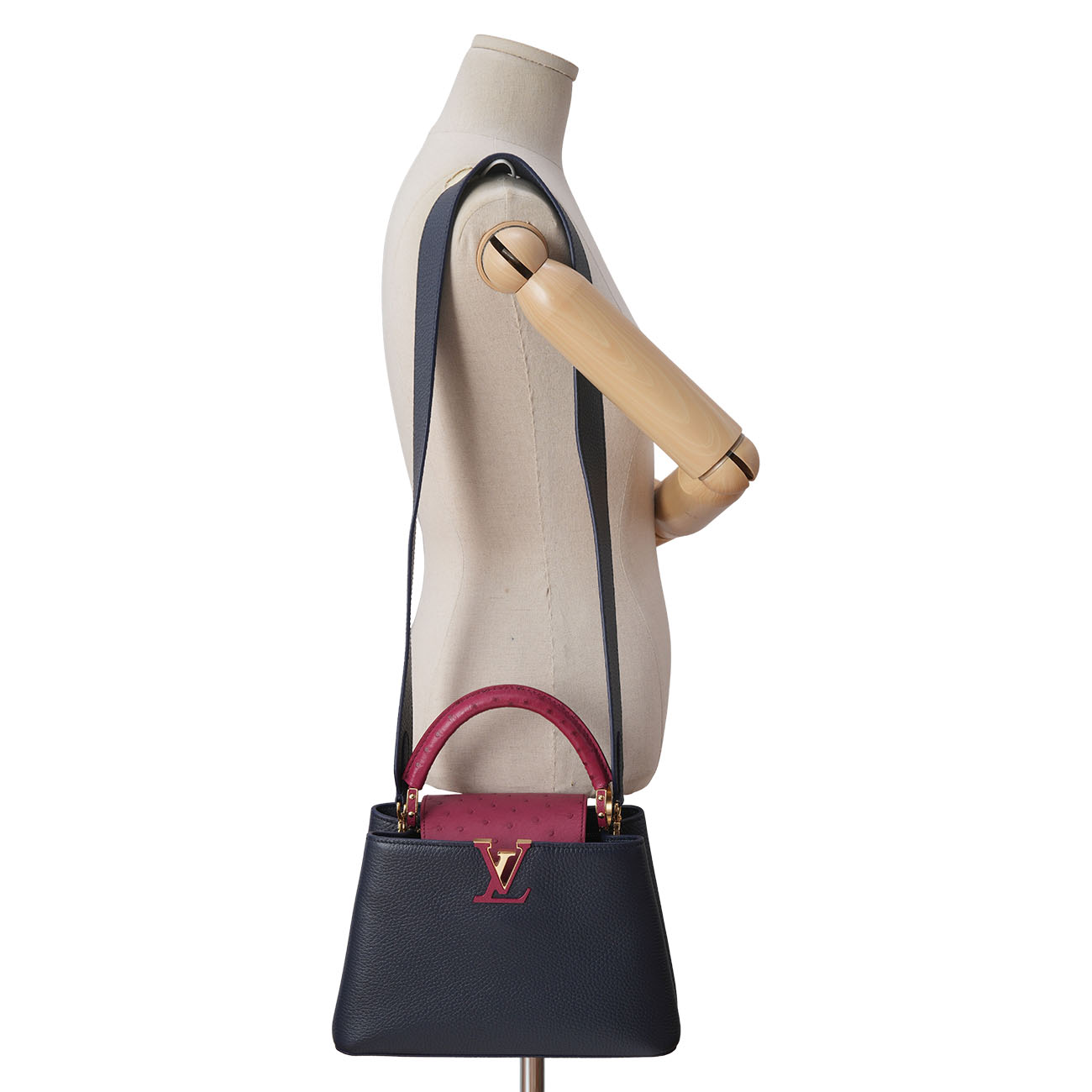 LOUIS VUITTON(USED)루이비통 N83103 오스트리치 카퓌신 BB